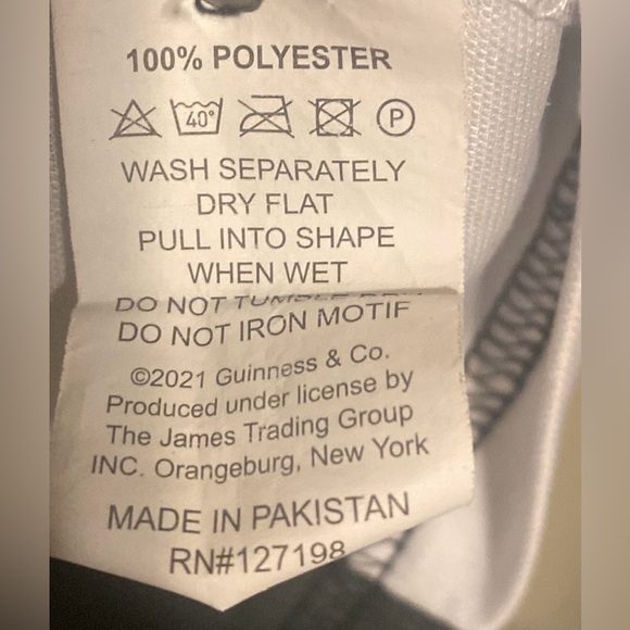 Guinness Performance Golf Shirt Short Sleeve Polo Men’s XXL - Picture 7 of 7